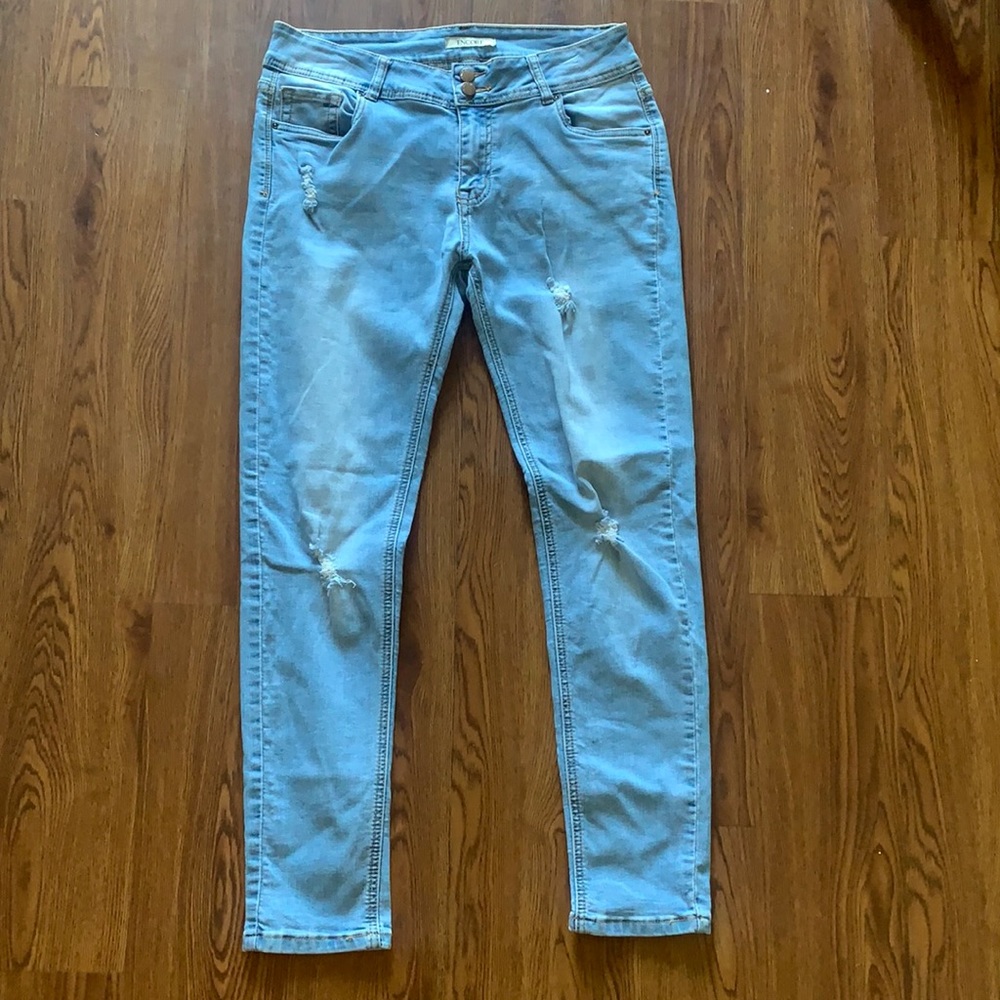 Distressed/Ripped Blue (ENCORE) Jeans